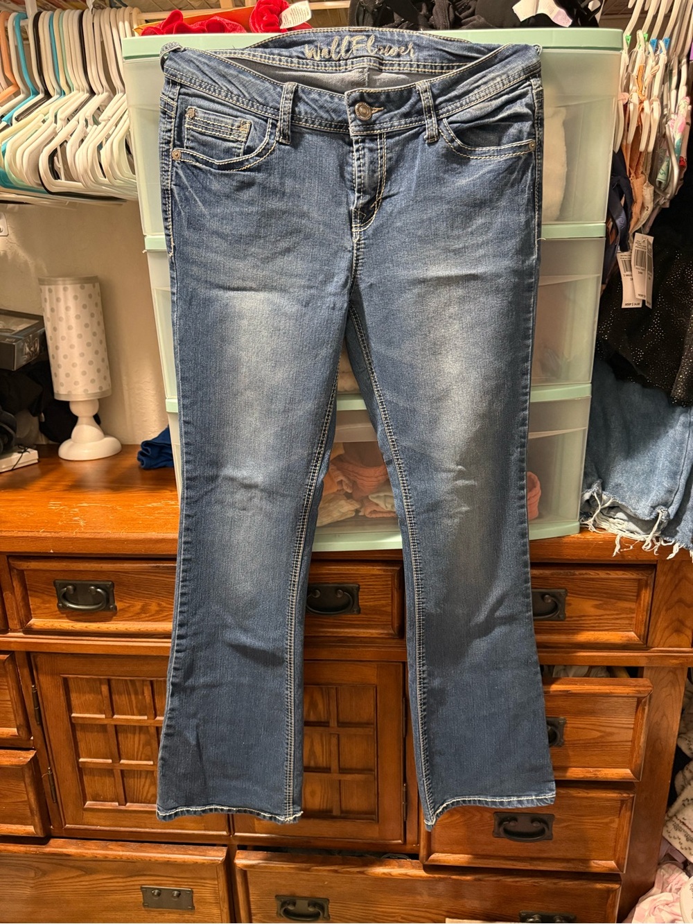 Wallflower Medium Blue Bootcut Jeans
